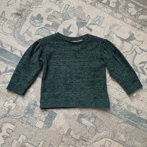 Zara Baby Velvet Sweater